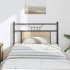 vidaXL Headboard Sonoma Oak 75 cm Engineered Wood and Steel