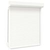 vidaXL Roller Shutter Aluminium 110x130 cm White