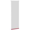 vidaXL Roller Blind Blackout Red 60x175 cm Fabric Width 55.7 cm Polyester