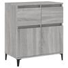 vidaXL Sideboard Grey Sonoma 60x35x70 cm Engineered Wood