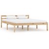 vidaXL Bed Frame without Mattress Solid Pine Wood 120x200 cm