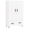 vidaXL Highboard White 69,5x31x115 cm Engineered Wood