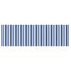 vidaXL Retractable Awning Manual Blue 350 x 200 cm Fabric