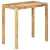 vidaXL Bar Table 112x60x108 cm Rough Mango Wood