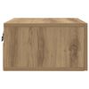 vidaXL Bedside Cabinet Artisan Oak 35 x 35 x 20 cm Engineered Wood