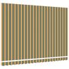 vidaXL Awning Replacement Fabric Green and yellow 430 x 345 cm