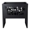 Esschert Design Fire Basket Deer Rectangular