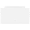 vidaXL Bed Frame with Drawers without Mattress White 100x200 cm