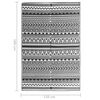 vidaXL Outdoor Rug ARAKIL Black 120x180 cm PP