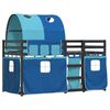 vidaXL Bunk Bed without Mattress Blue 80x200 cm Solid Wood Pine