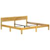 vidaXL Bed Frame without Mattress Solid Mango Wood 200 cm