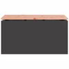 vidaXL Garden Bench Black 80 x 40 x43 cm Steel