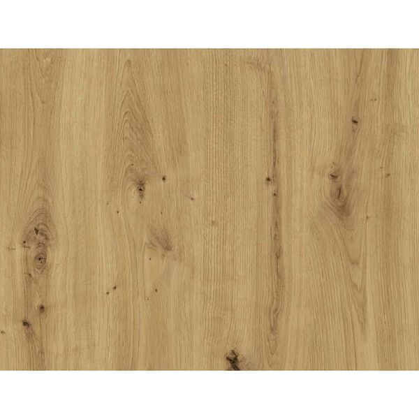 FMD Wall-mounted Shelf with 2 Compartments Artisan Oak Steel Dark