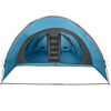 vidaXL Tunnel Tent with Roof with Storage Blue 710 x 460 x 245 cm