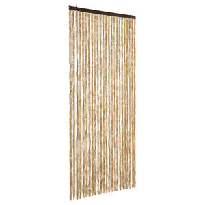 vidaXL Insect Curtain Beige 100x220 cm Chenille