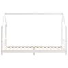vidaXL Kids Bed Frame White 90x200 cm Solid Wood Pine