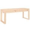 vidaXL Garden Bench 110x38x45 cm Solid Wood Pine
