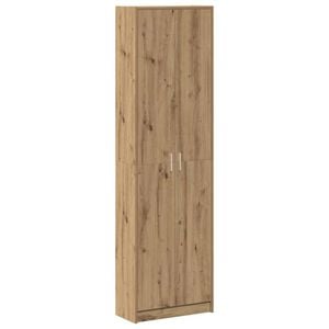 vidaXL Wardrobe Artisan Oak 55 x 25 x 189 cm Engineered Wood