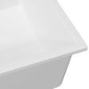 vidaXL Kitchen Sink White 54 x 44 x 20 cm Granite