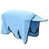 vidaXL Horse Blanket Full Aqua Polyester