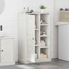 vidaXL Bathroom Cabinet VIGO White and Antique White 68 x 34 x 110 cm