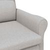 vidaXL Armchair Cloud grey 76 x 94 x 102 cm Fabric