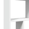 vidaXL Bookcase White 60x20x120.5 cm Engineered Wood