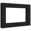 vidaXL TV Cabinet | Black | Engineered wood | Large | TV Cabinet | Rectangular