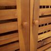 vidaXL Garden Cabinet Natural 90 x 40 x 90cm Solid Acacia Wood