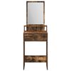 vidaXL Dressing Table Smoked Oak 50 x 41 x 140 cm Engineered Wood