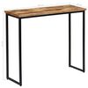 vidaXL Console Table Solid Reclaimed Teak 90x30x76 cm