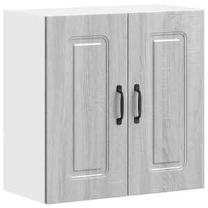 vidaXL Kitchen Wall Cabinet Kalmar Grey Sonoma Engineered Wood