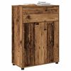 vidaXL Bathroom Cabinet Old Wood 72.5 x 36.5 x 100 cm Engineered Wood