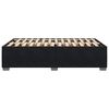 vidaXL Bed Frame without Mattress Black&nbsp;Double Velvet