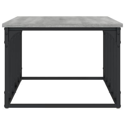 vidaXL Coffee Table Grey Sonoma 100x50x35.5 cm Engineered Wood