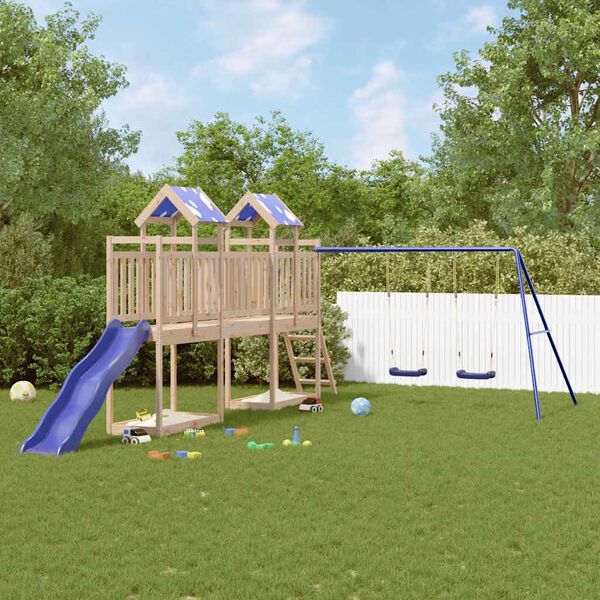 vidaXL Outdoor Playset Solid Wood Pine
