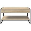 vidaXL Coffee Table Sonoma 80 x 50 x 40 cm Engineered Wood