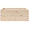 vidaXL Garden Planter 110x110x46 cm Solid Wood Pine