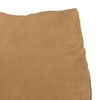 vidaXL Back Pillow Brown 60 x 20 x 50 cm Corduroy Fabric