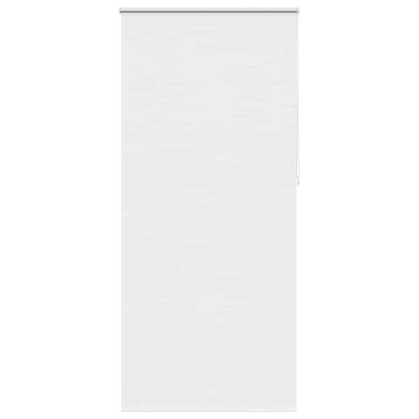 vidaXL Roller blind blackout 84.4x230 cm Fabric Width 80 cm white