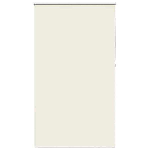 vidaXL Roller Blind Blackout Off White 135x230 cm Fabric Width 131.6 cm Polyester