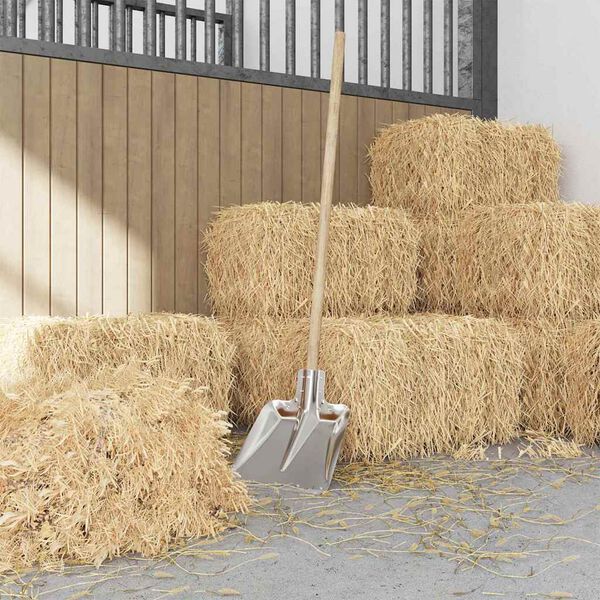 vidaXL Shovel Head 4 pcs Silver 43 x 32.5 cm Aluminum