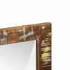 vidaXL Bathroom Mirror Brown 50 x 22 x 70 cm Solid Reclaim Wood