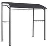 vidaXL BBQ Gazebo 215x150x220 cm Anthracite Steel