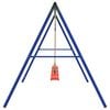 vidaXL Outdoor Swing Set with 4 Swings