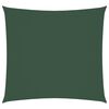 vidaXL Sunshade Sail Oxford Fabric Square 6x6 m Dark Green