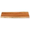 vidaXL Table Top 120x60x2.5 cm Rectangular&nbsp;Solid Wood Acacia Live Edge