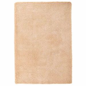 vidaXL Shaggy Rug High Pile NAVARRA Beige 160x230 cm Polyester