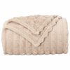 vidaXL Throw Blankets 6 pcs Beige 240 x 220 cm Fleece