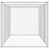 vidaXL Dog Cage Silver 600 x 200 x 200 cm Galvanised Steel